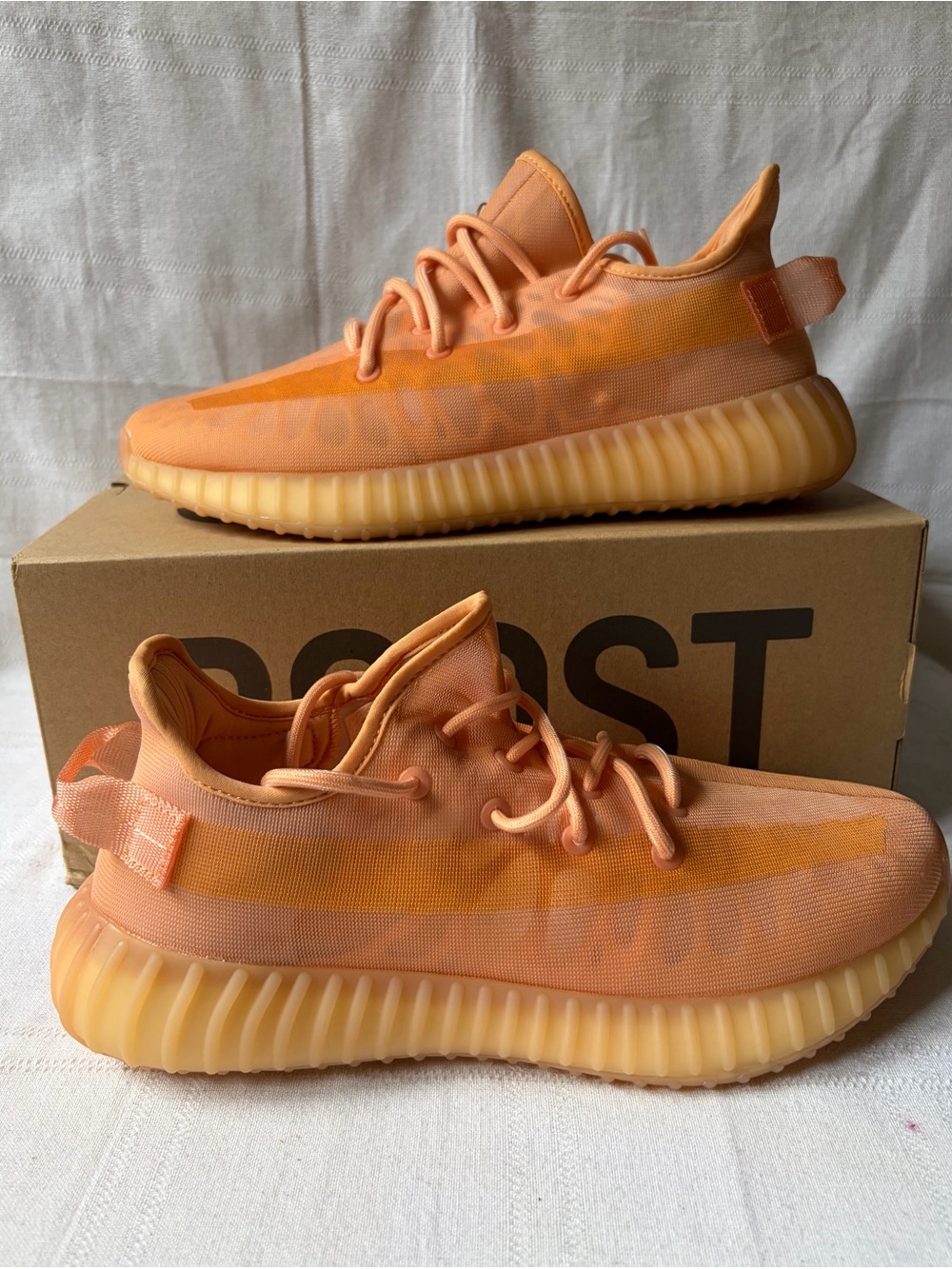 Adidas Yeezy Boost 350 V2 Mono Clay Orange Sneakers Men's Size 10 GW2870
